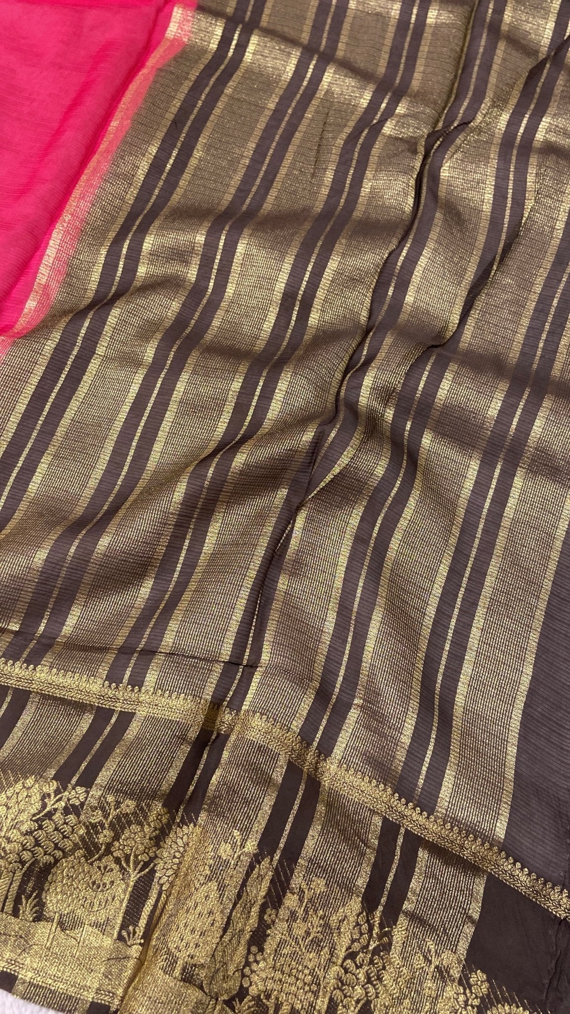 Pure Kota Embroidery Silk Saree - Kanjeevaram Silk Mandir