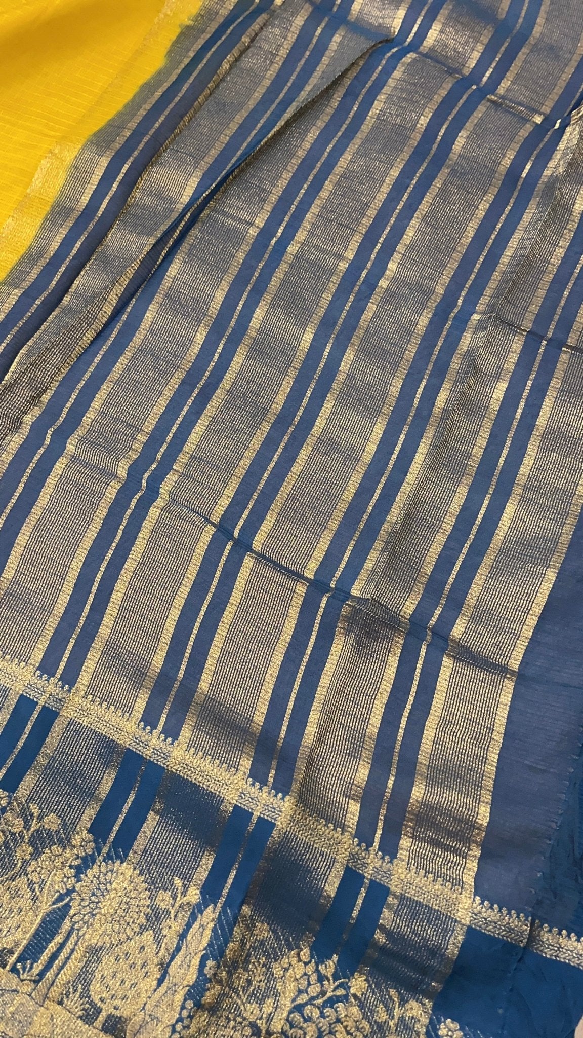 Pure Kota Embroidery Silk Saree - Kanjeevaram Silk Mandir