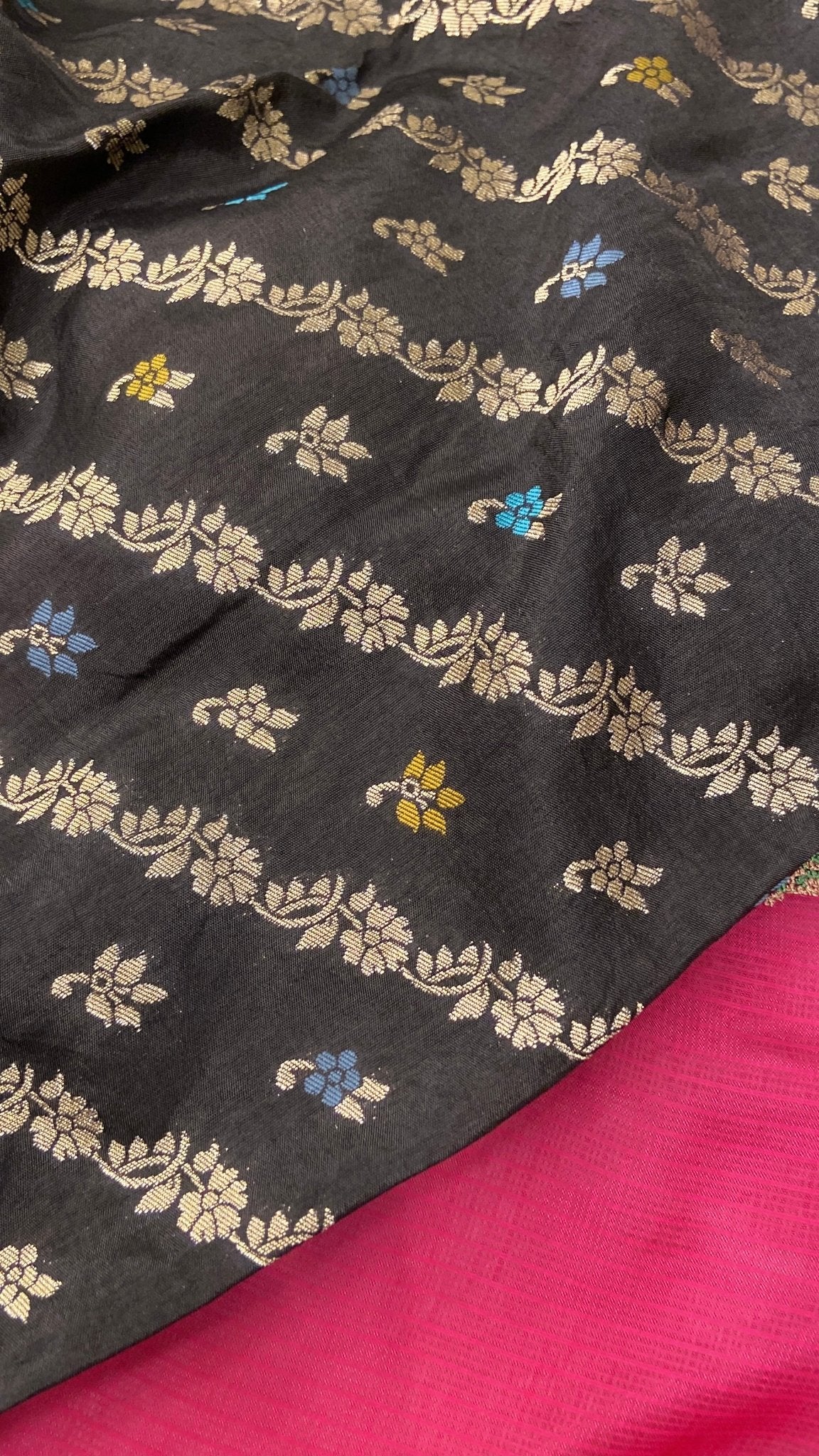 Pure Kota Embroidery Silk Saree - Kanjeevaram Silk Mandir