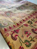 Pure Meenakari handloom Kanjeevaram silk mark certified saree - Kanjeevaram Silk Mandir