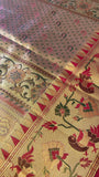 Pure Meenakari handloom Kanjeevaram silk mark certified saree - Kanjeevaram Silk Mandir