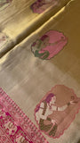 Pure Meenakari handloom Kanjeevaram silk mark certified saree - Kanjeevaram Silk Mandir