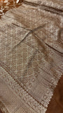 Pure Mix Banarasi Georgette Dual Tone Saree - Kanjeevaram Silk Mandir