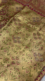 Pure mix bridal tissue semi silk saree with work blouse💠 - Kanjeevaram Silk Mandir