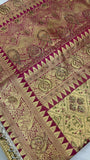 Pure mix bridal tissue semi silk saree with work blouse💠 - Kanjeevaram Silk Mandir