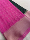 Pure Mix Crepe Mysore Silke Saree ✨ - Kanjeevaram Silk Mandir