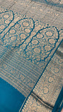 Pure Mix Georgette Saree - Kanjeevaram Silk Mandir