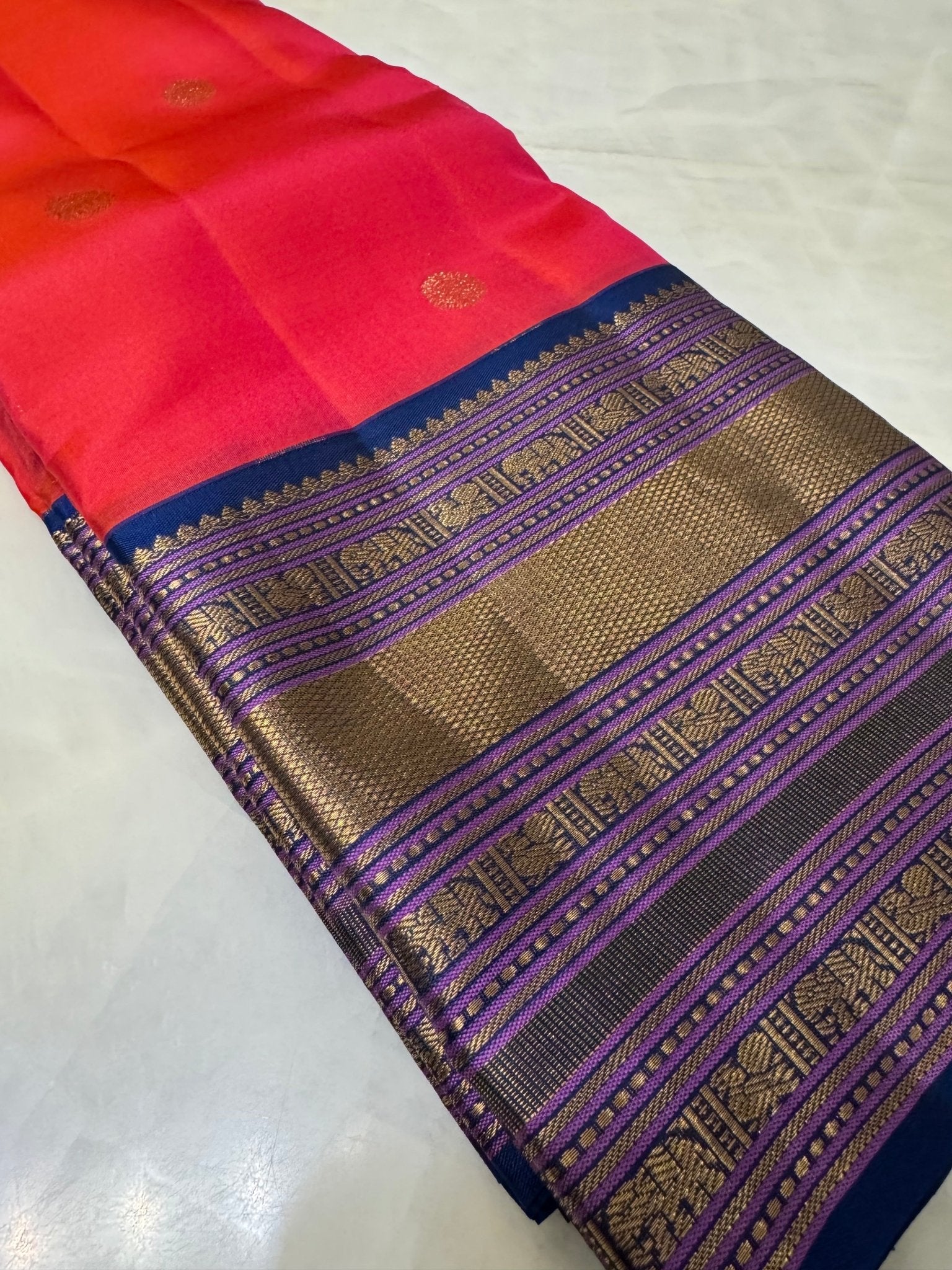 Pure Mix Kanjeevaram Silk Saree - Kanjeevaram Silk Mandir