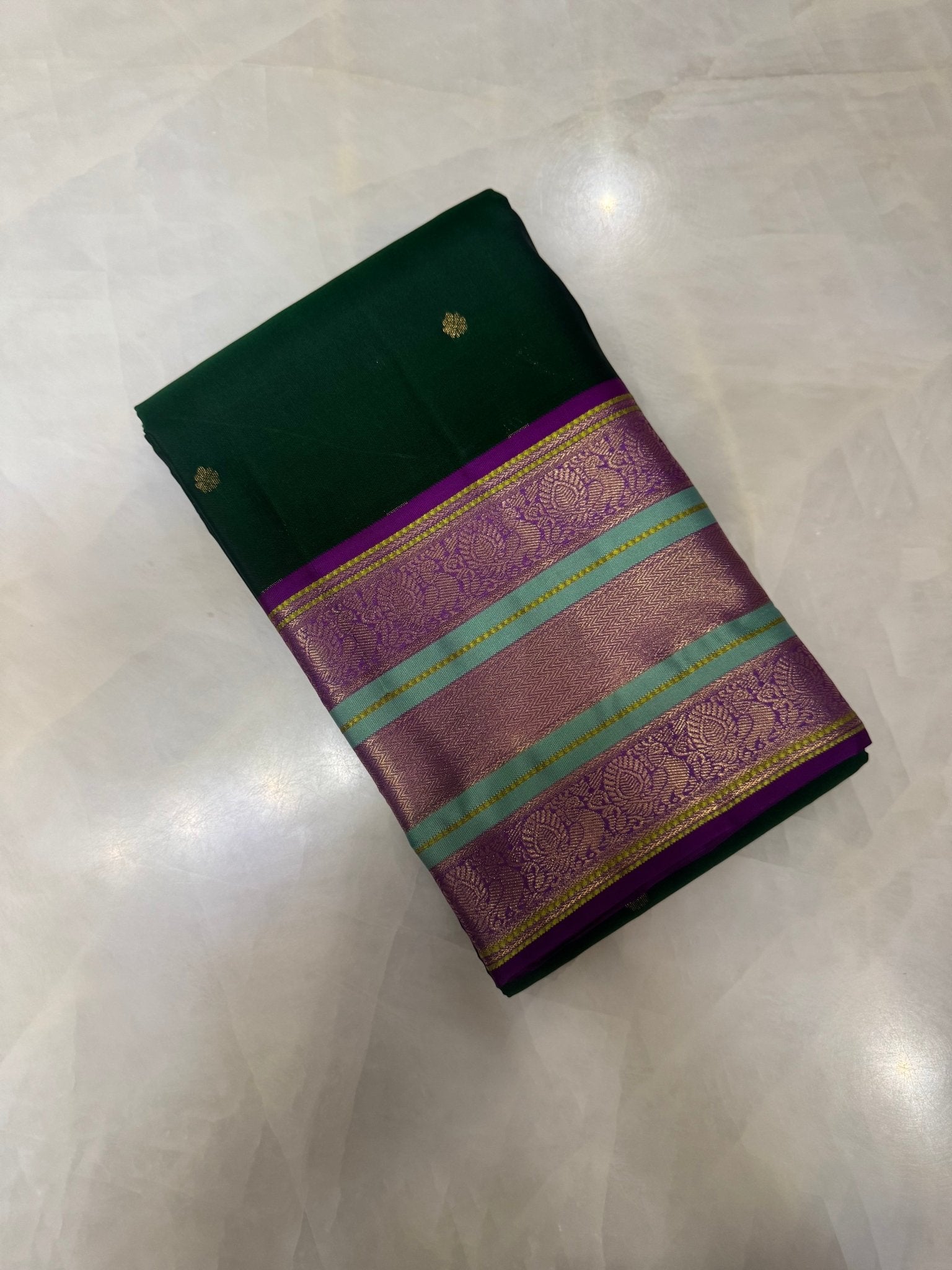 Pure Mix Kanjeevaram Silk Saree - Kanjeevaram Silk Mandir