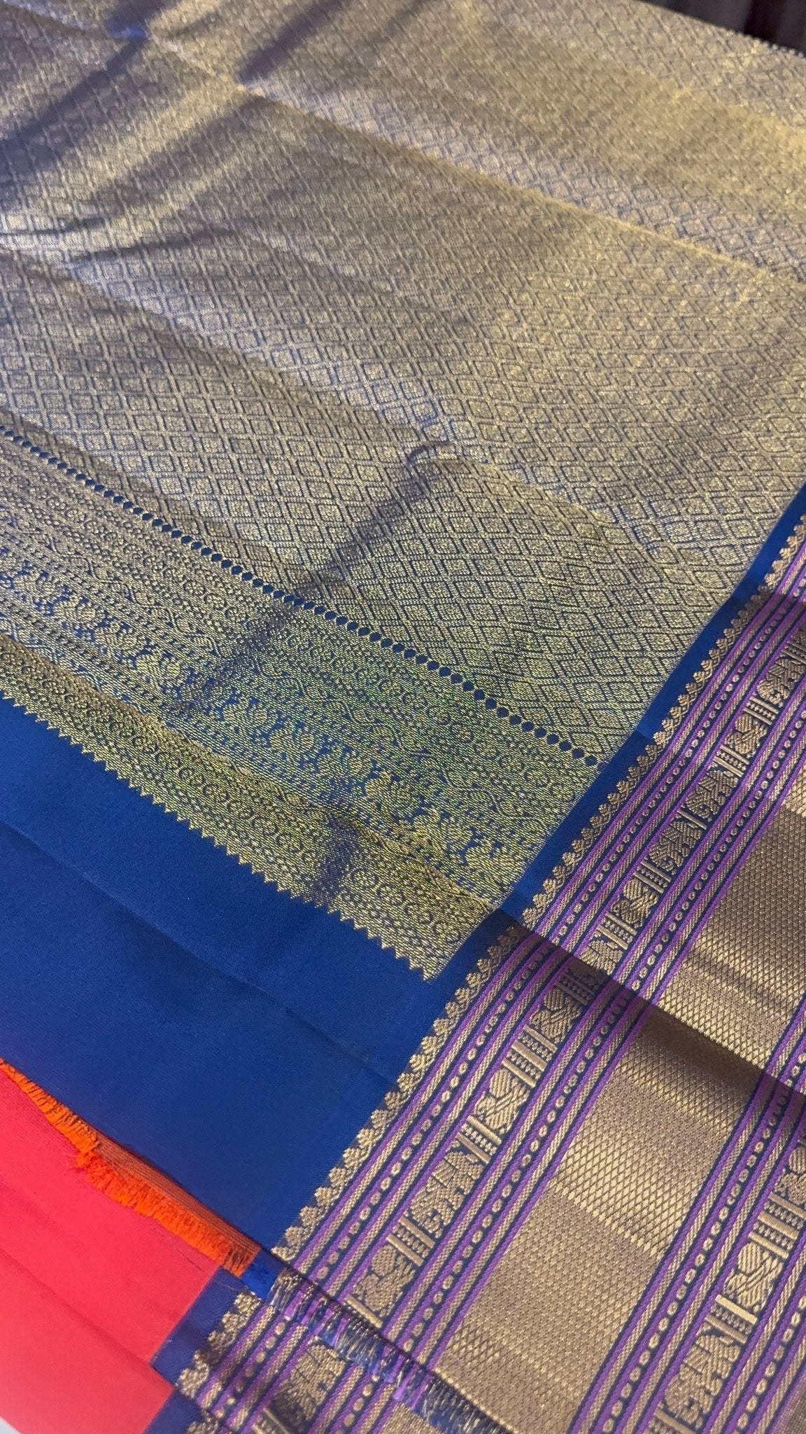 Pure Mix Kanjeevaram Silk Saree - Kanjeevaram Silk Mandir