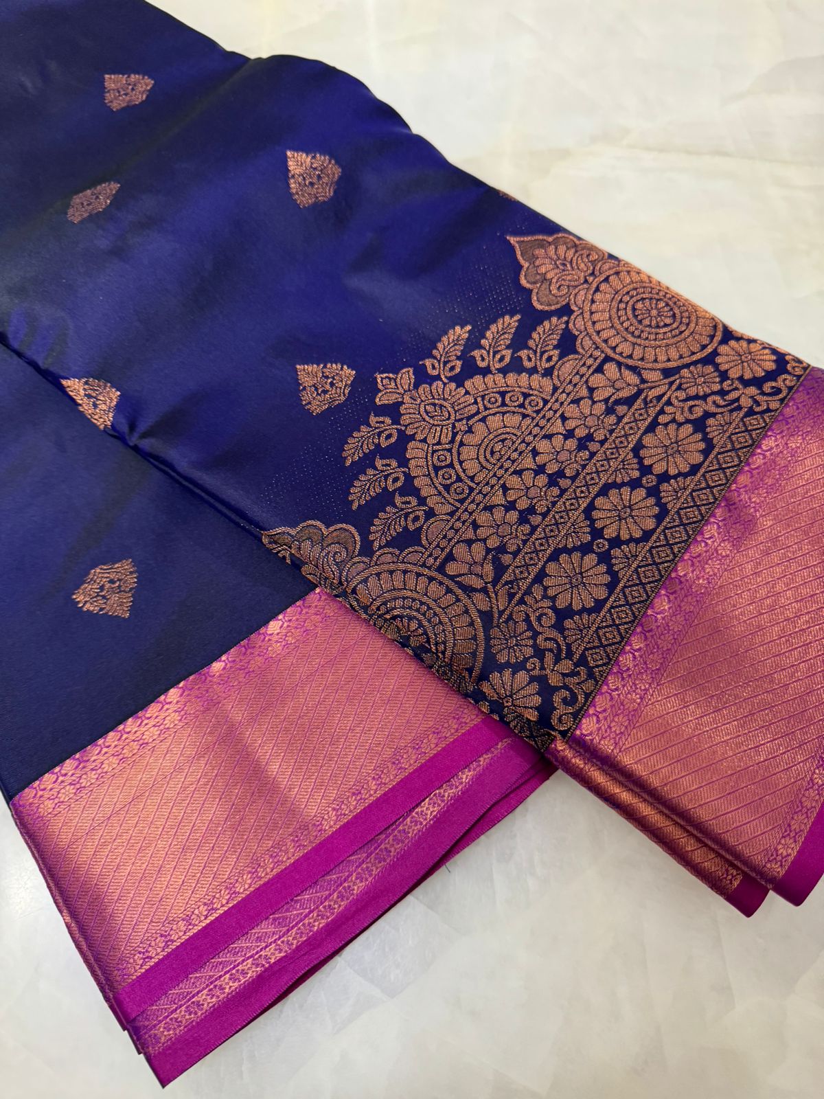 Pure Mix Kanjeevaram Silk Saree - Kanjeevaram Silk Mandir