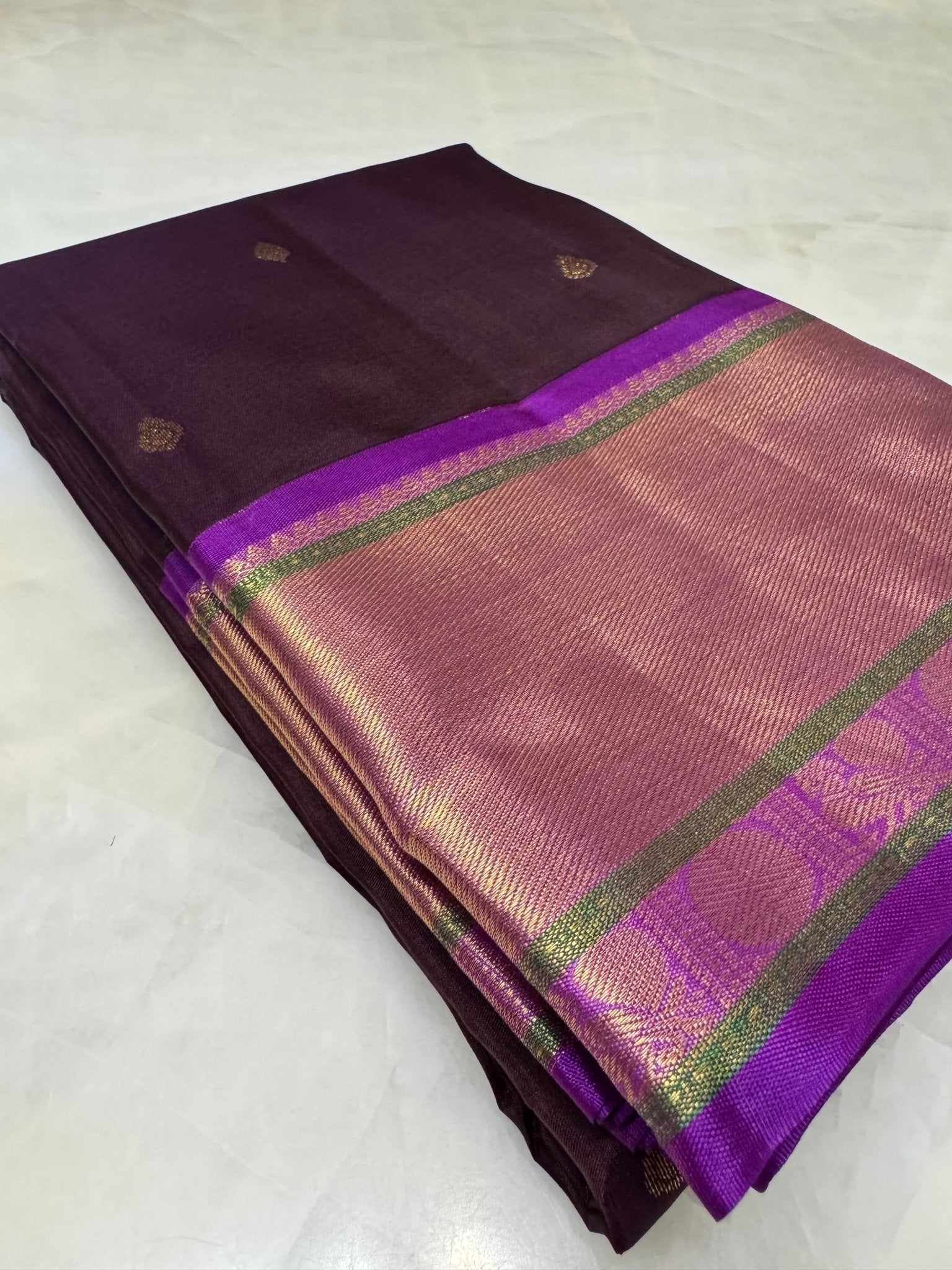 Pure Mix Kanjeevaram Silk Saree - Kanjeevaram Silk Mandir