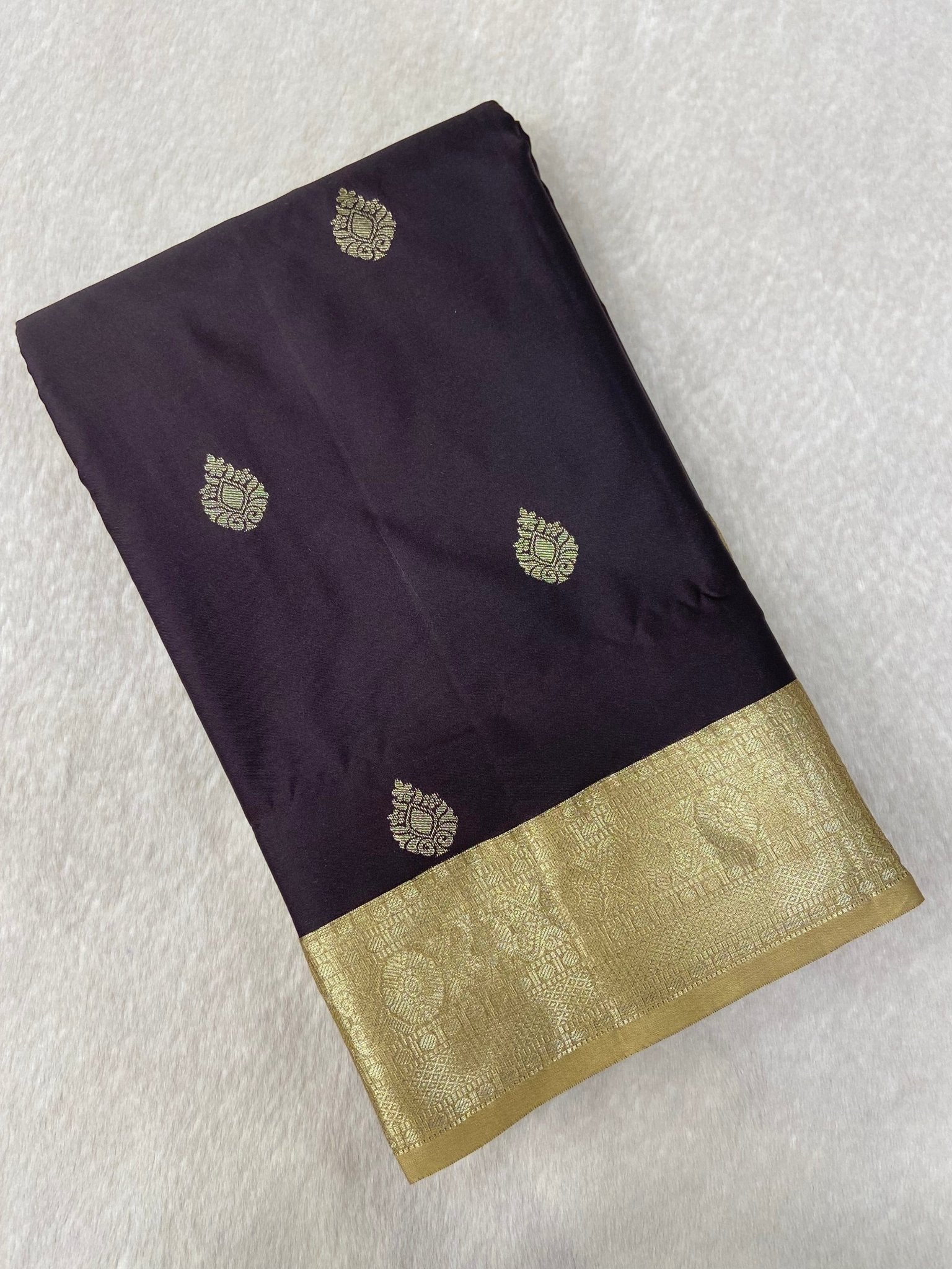 Pure mix Kanjeevaram silk saree - Kanjeevaram Silk Mandir