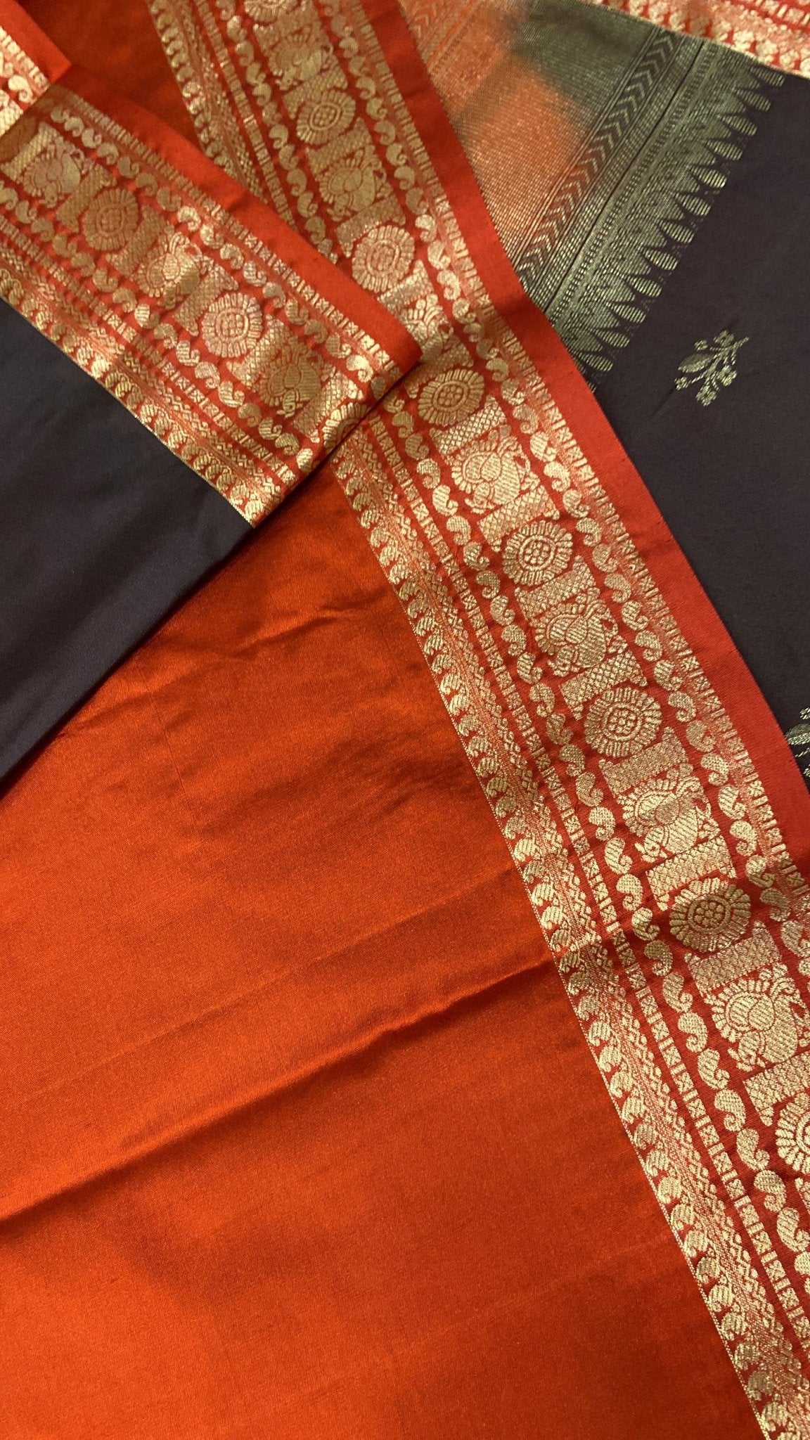 Pure mix Kanjeevaram silk saree - Kanjeevaram Silk Mandir