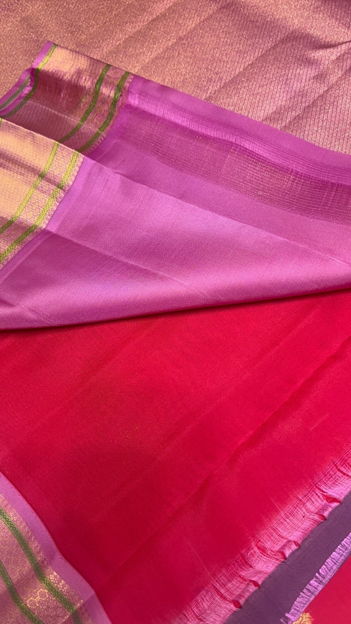 Pure Mix Kanjeevaram Silk Saree - Kanjeevaram Silk Mandir