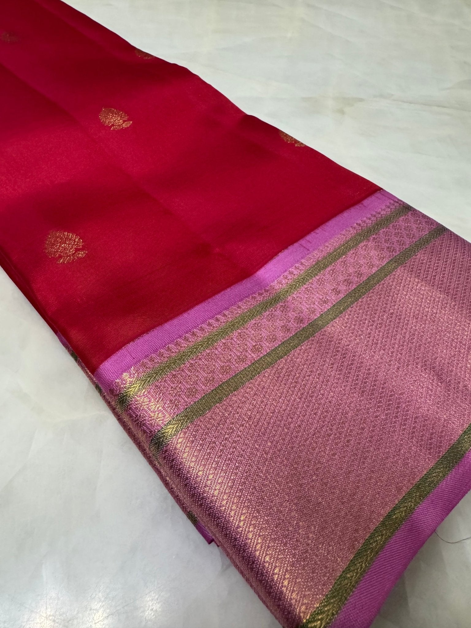 Pure Mix Kanjeevaram Silk Saree - Kanjeevaram Silk Mandir