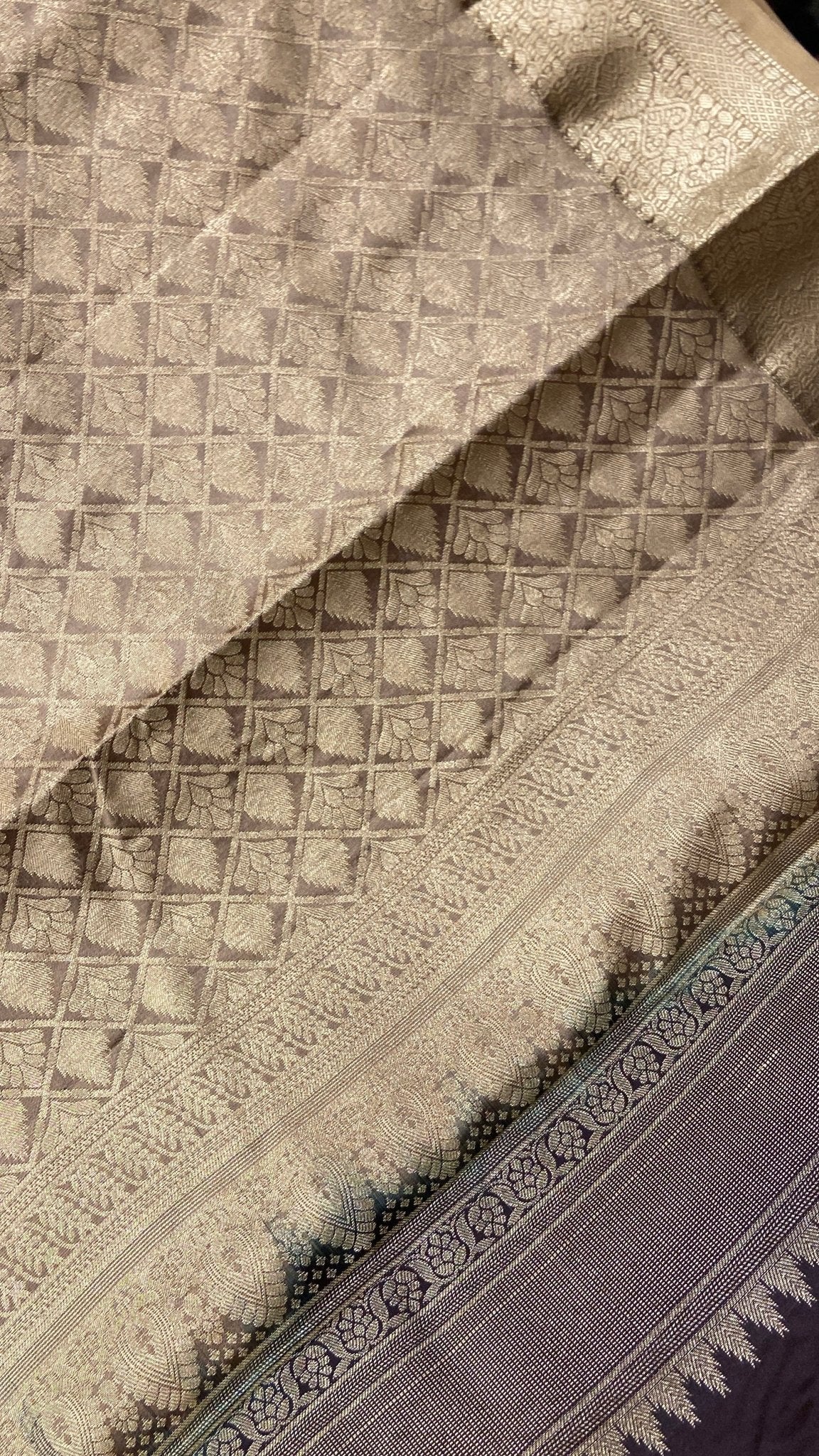 Pure mix Kanjeevaram silk saree - Kanjeevaram Silk Mandir