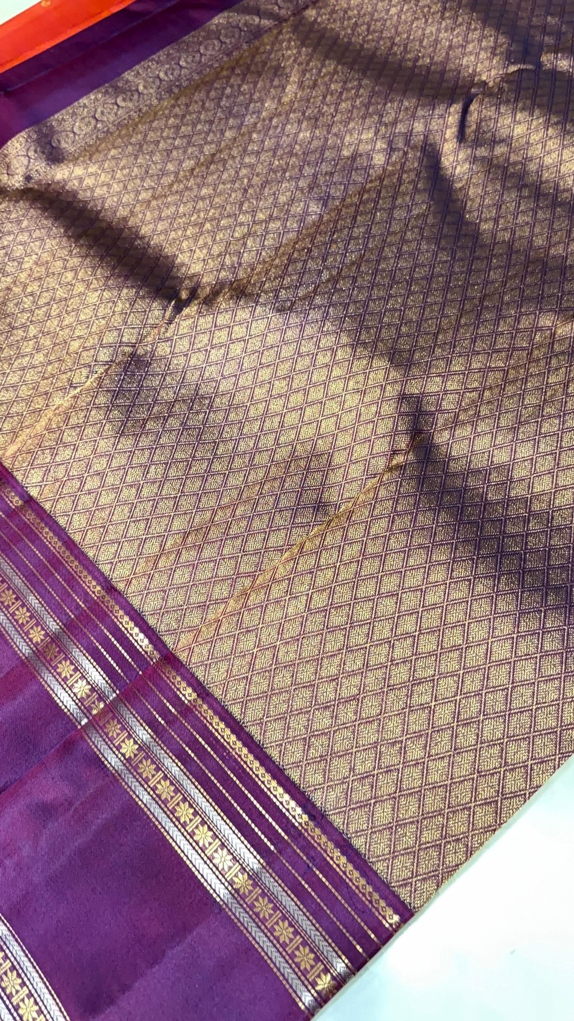 Pure Mix Kanjeevaram Silk Saree - Kanjeevaram Silk Mandir