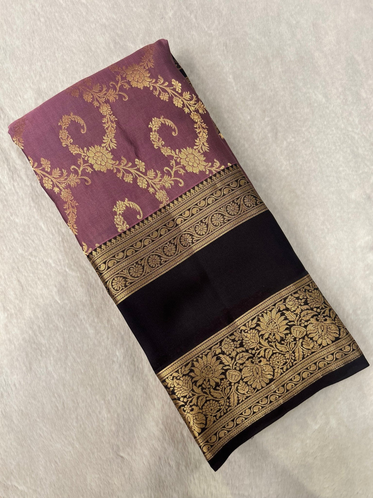 Pure Mix Kanjeevaram Silk Saree - Kanjeevaram Silk Mandir