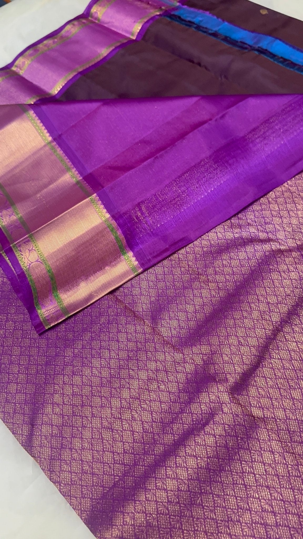 Pure Mix Kanjeevaram Silk Saree - Kanjeevaram Silk Mandir