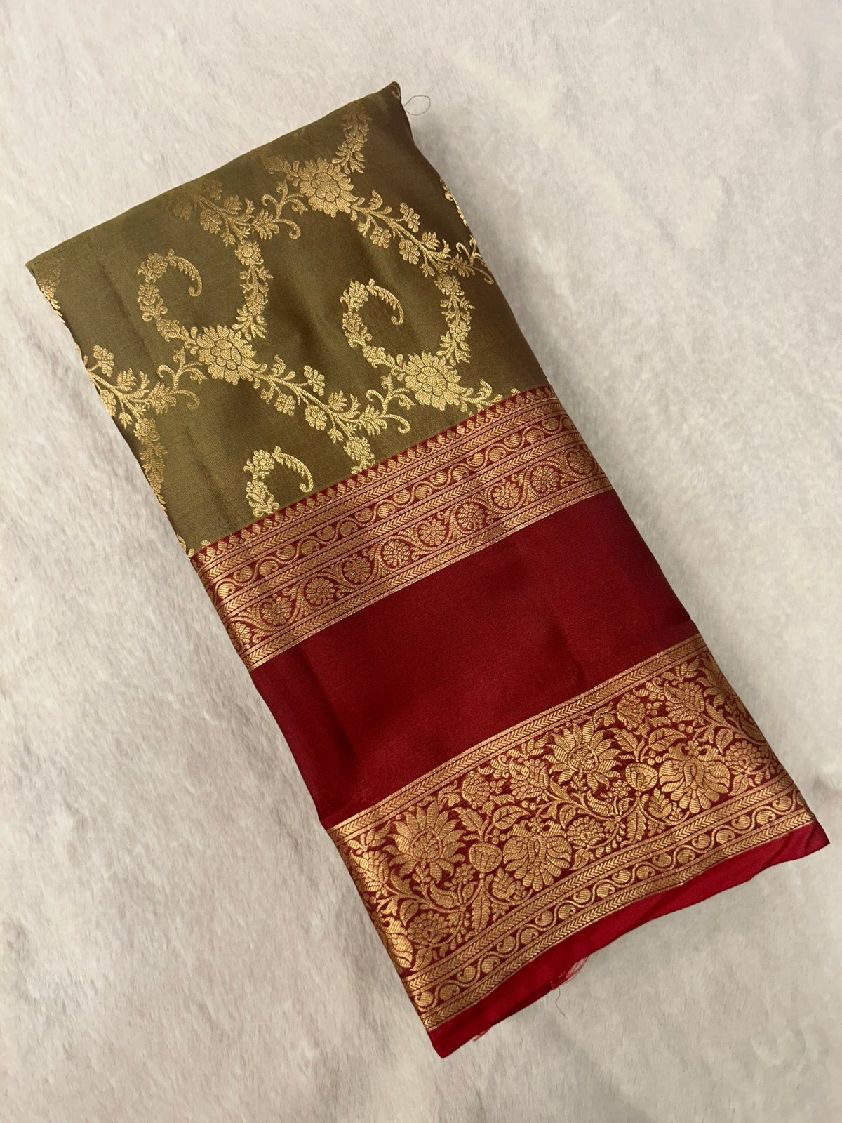 Pure Mix Kanjeevaram Silk Saree - Kanjeevaram Silk Mandir