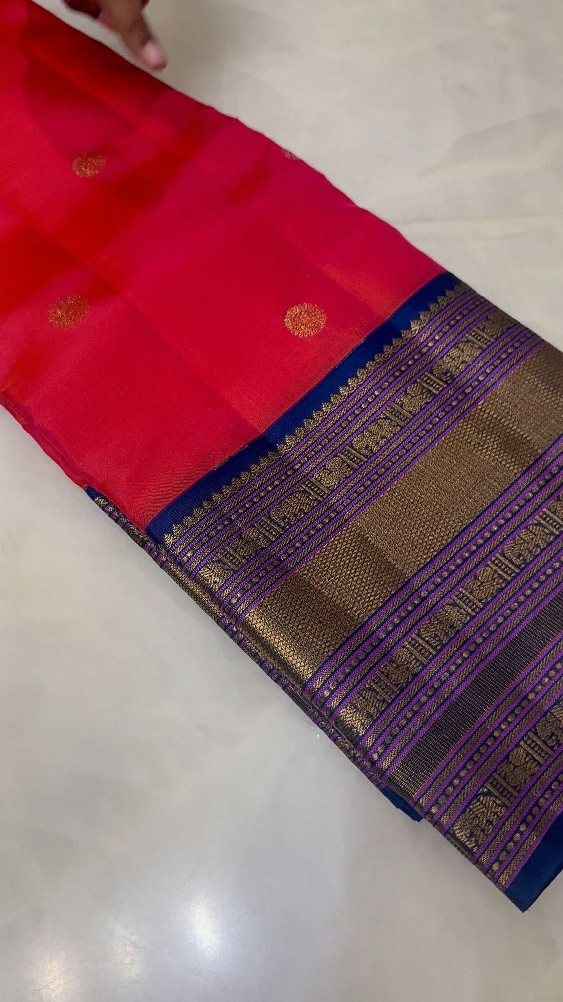 Pure Mix Kanjeevaram Silk Saree - Kanjeevaram Silk Mandir