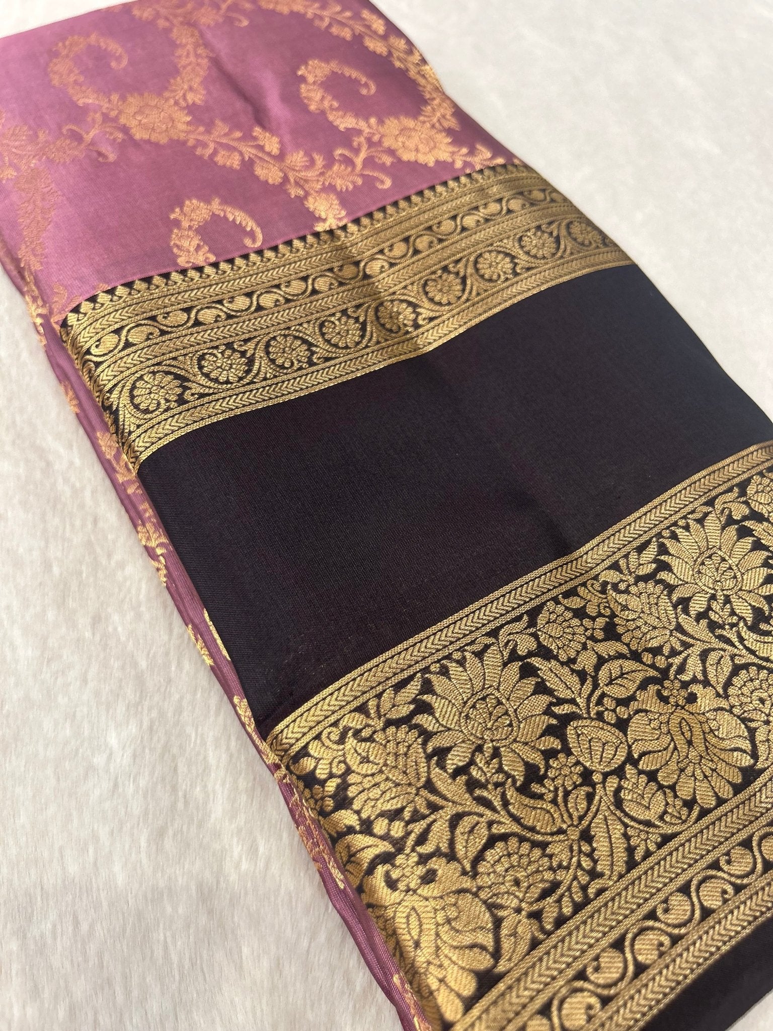 Pure Mix Kanjeevaram Silk Saree - Kanjeevaram Silk Mandir