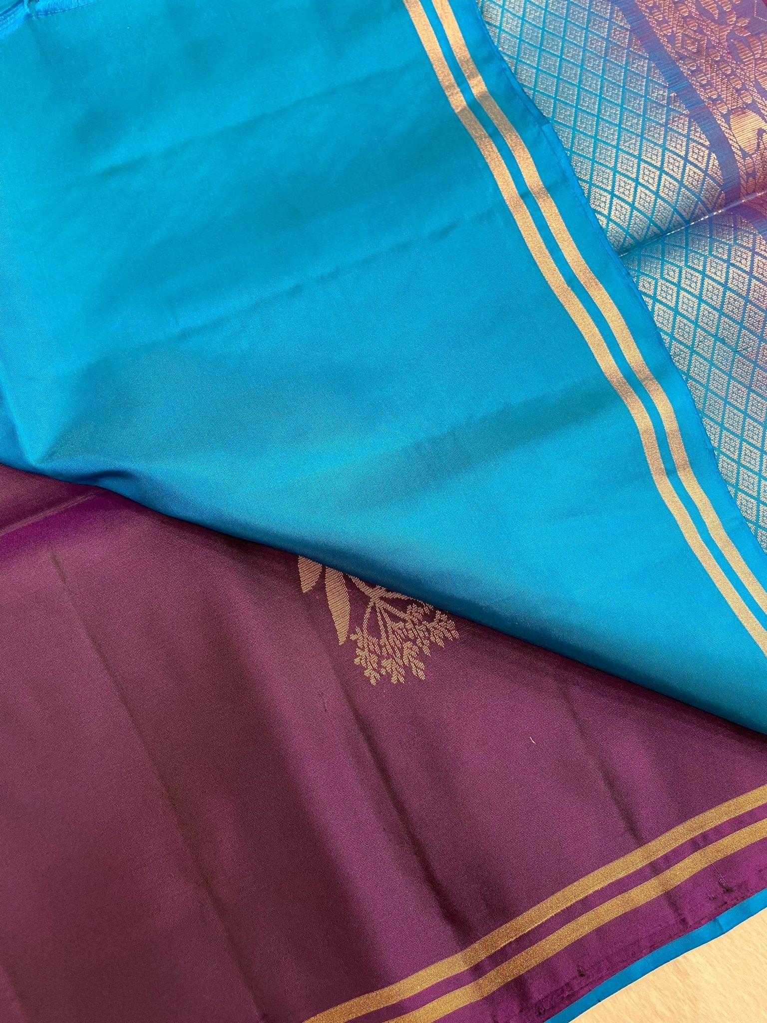 Pure Mix Kanjeevaram Silk Saree - Kanjeevaram Silk Mandir