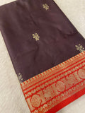 Pure mix Kanjeevaram silk saree - Kanjeevaram Silk Mandir