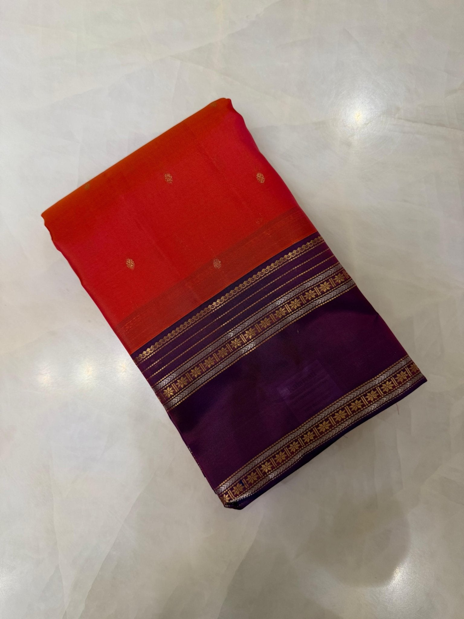 Pure Mix Kanjeevaram Silk Saree - Kanjeevaram Silk Mandir