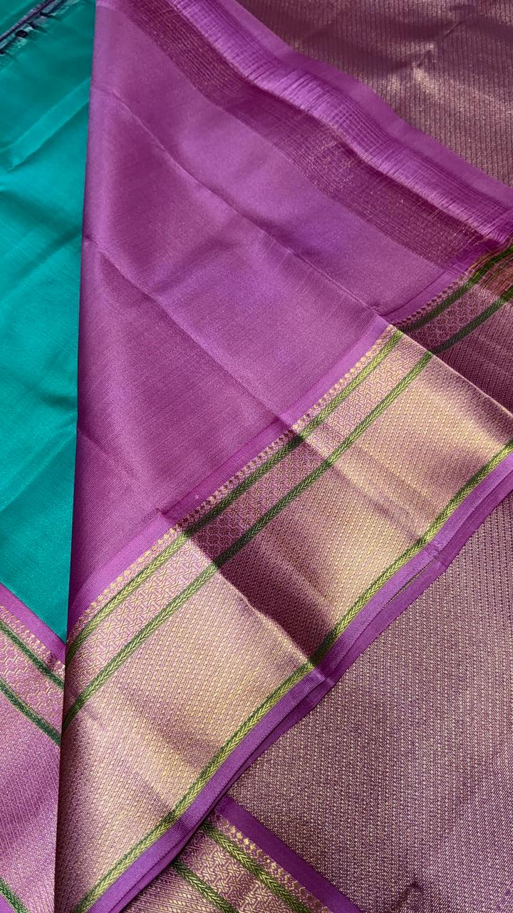 Pure Mix Kanjeevaram Silk Saree - Kanjeevaram Silk Mandir