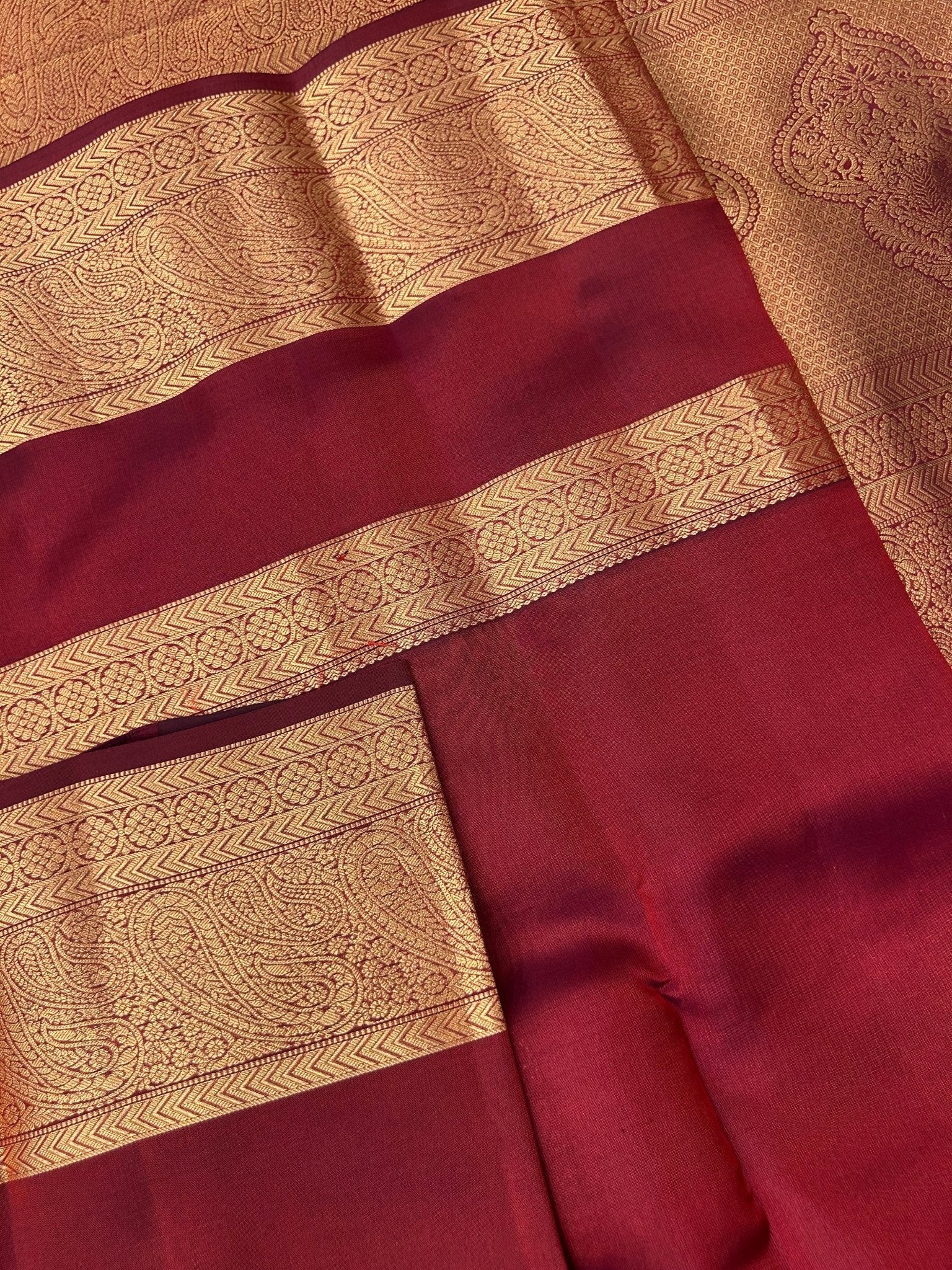 Pure Mix Kanjeevaram Silk Saree - Kanjeevaram Silk Mandir