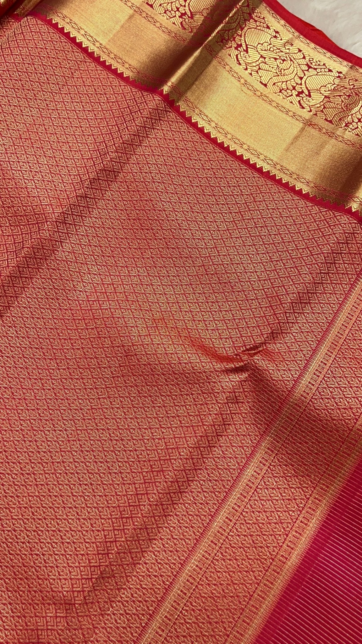 Pure Mix Kanjeevaram Silk Saree - Kanjeevaram Silk Mandir
