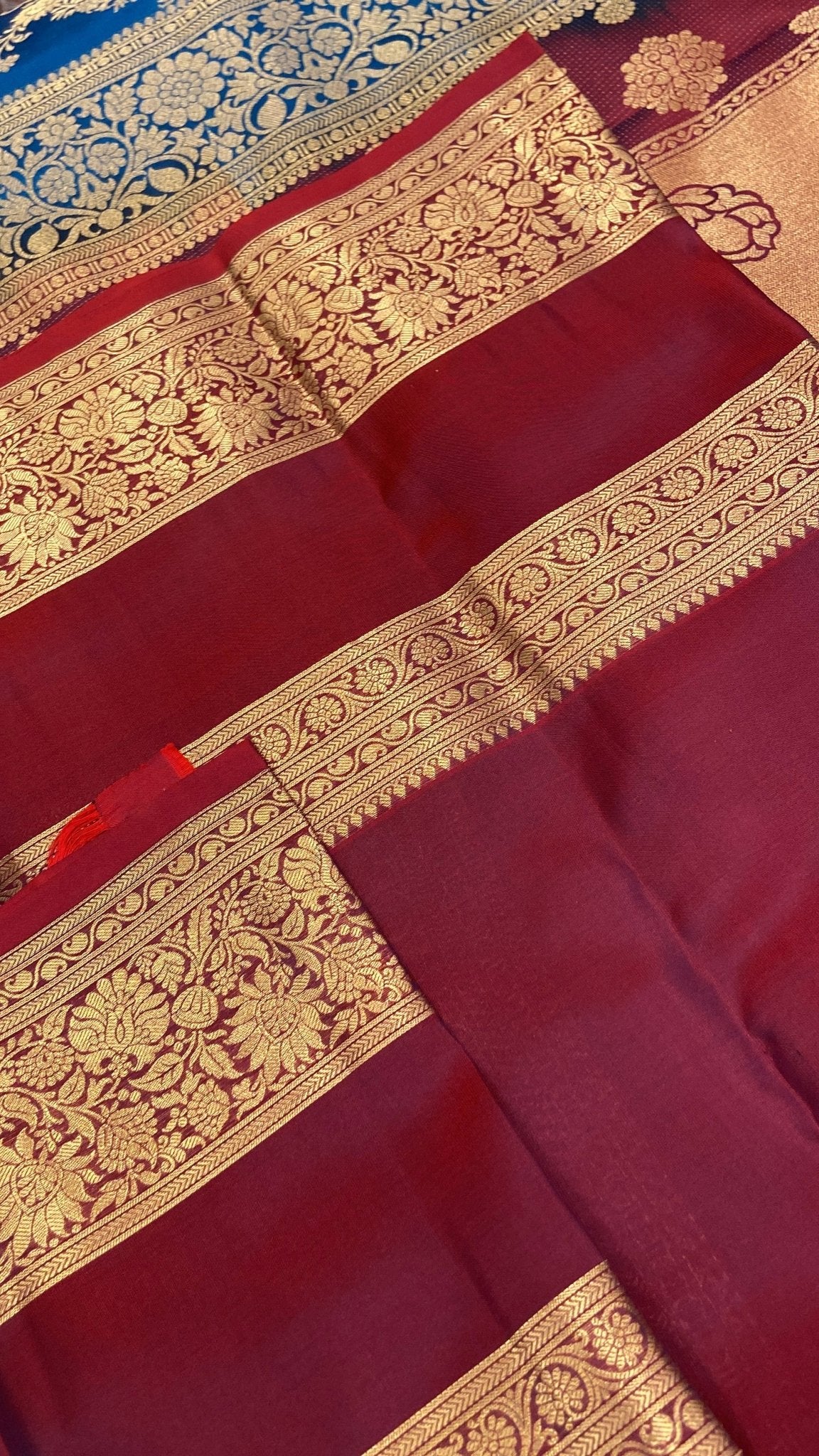 Pure Mix Kanjeevaram Silk Saree - Kanjeevaram Silk Mandir