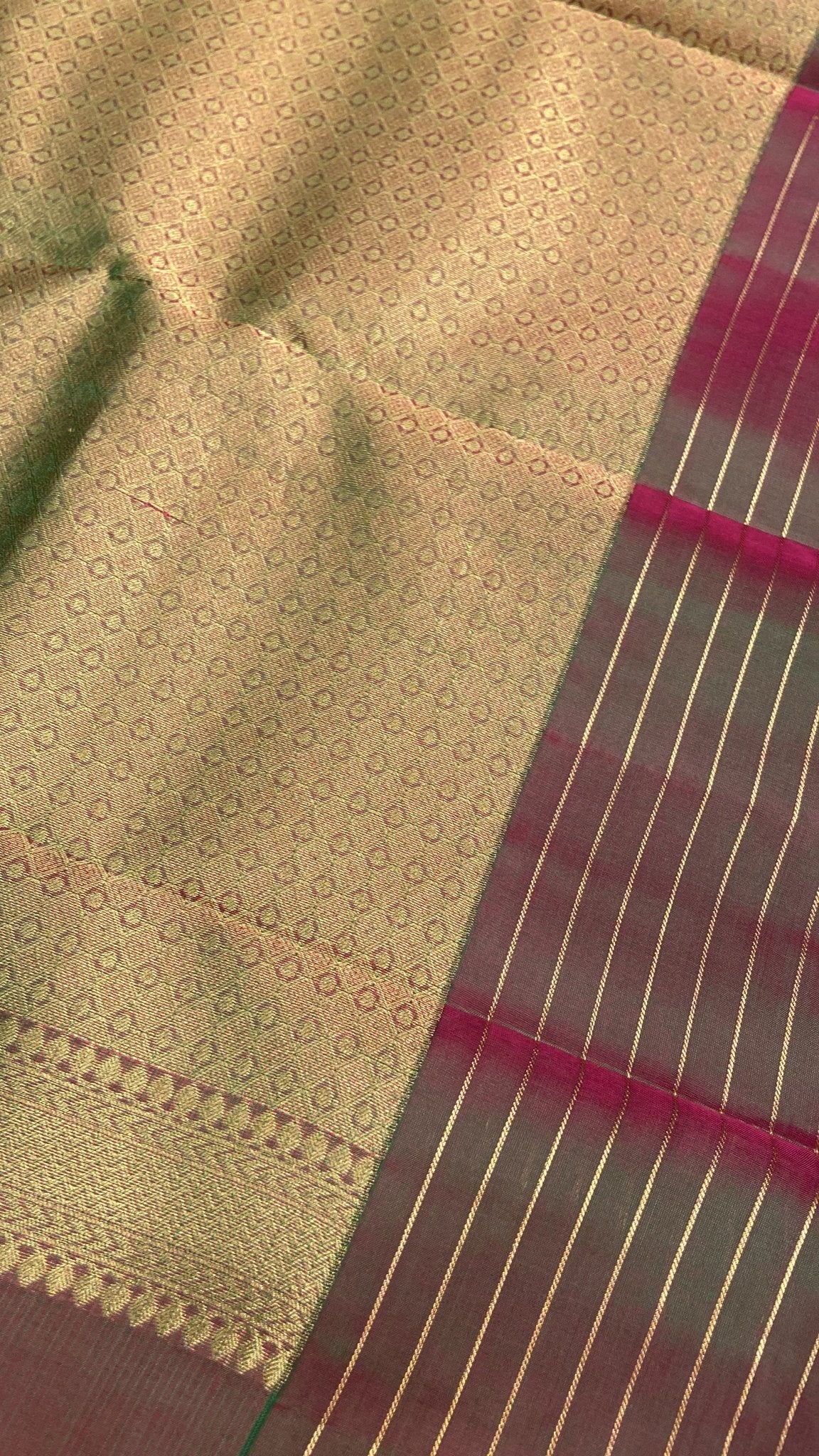 Pure mix Kanjeevaram soft silk saree - Kanjeevaram Silk Mandir