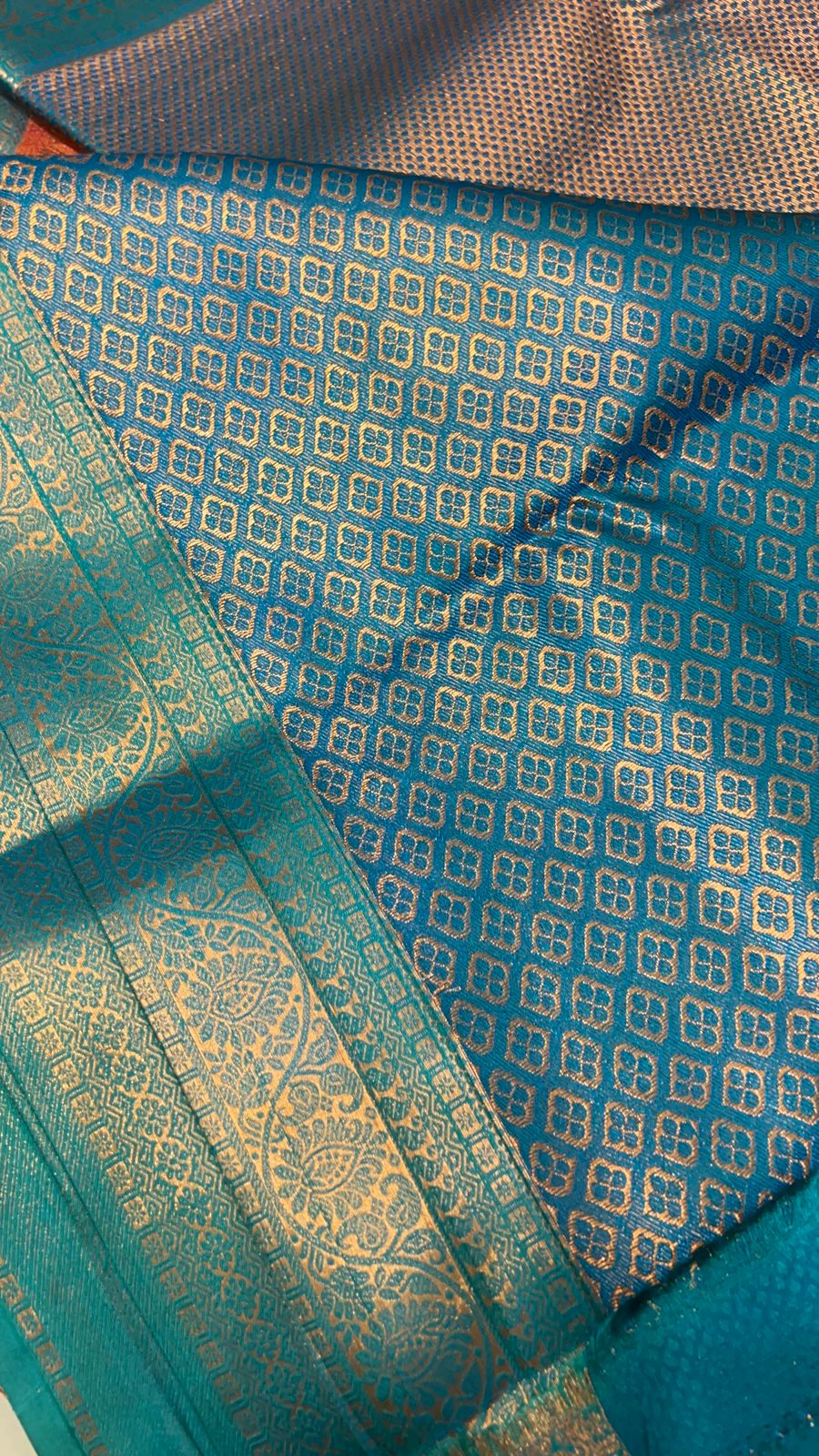 Pure mix Kanjeevaram soft silk saree - Kanjeevaram Silk Mandir