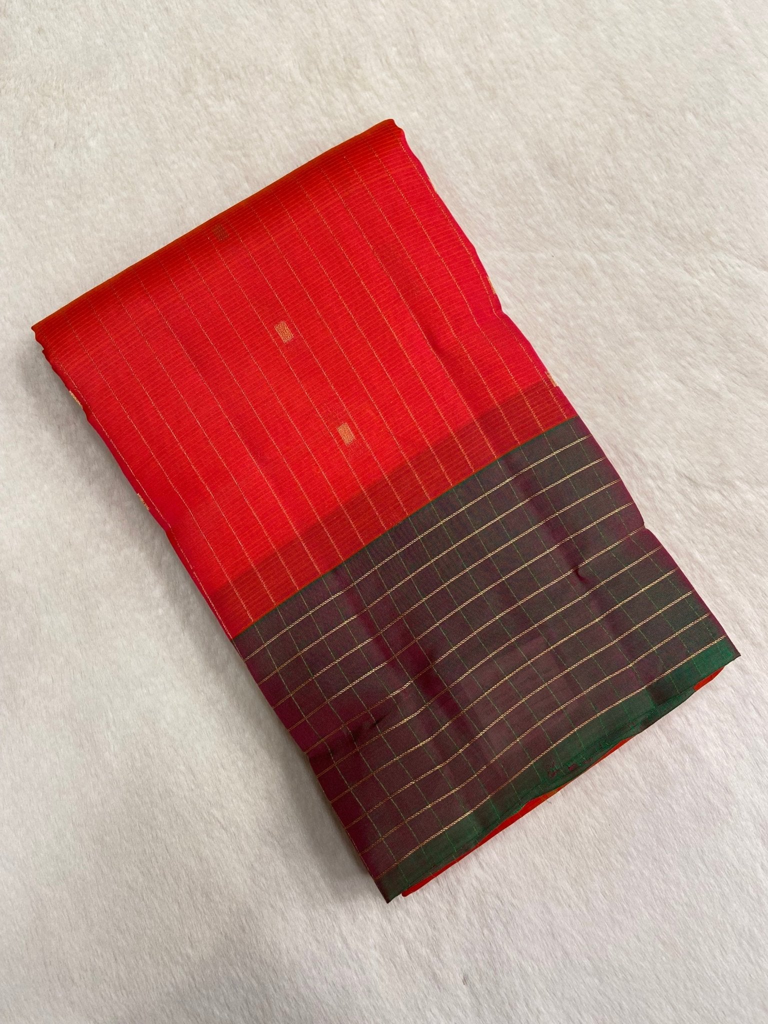 Pure mix Kanjeevaram soft silk saree - Kanjeevaram Silk Mandir
