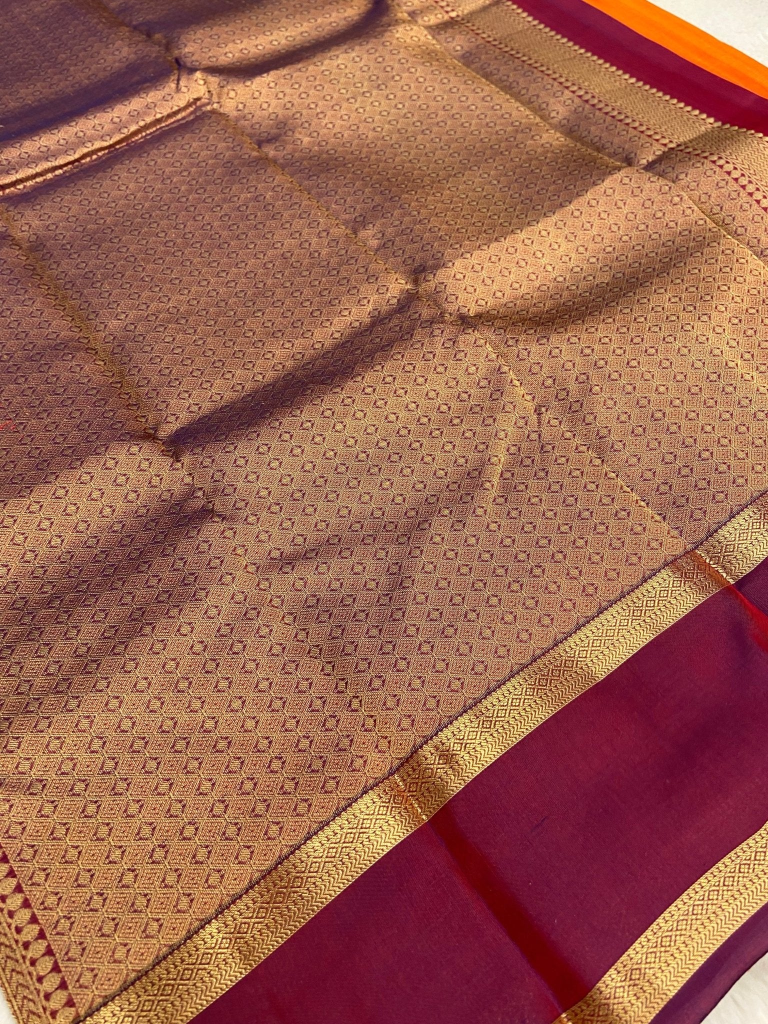 Pure mix Kanjeevaram soft silk saree - Kanjeevaram Silk Mandir