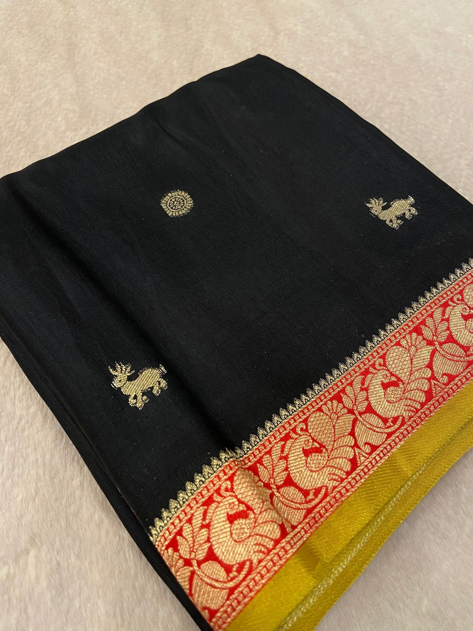 Pure Mix Mysore Silk Saree (Washable) - Kanjeevaram Silk Mandir
