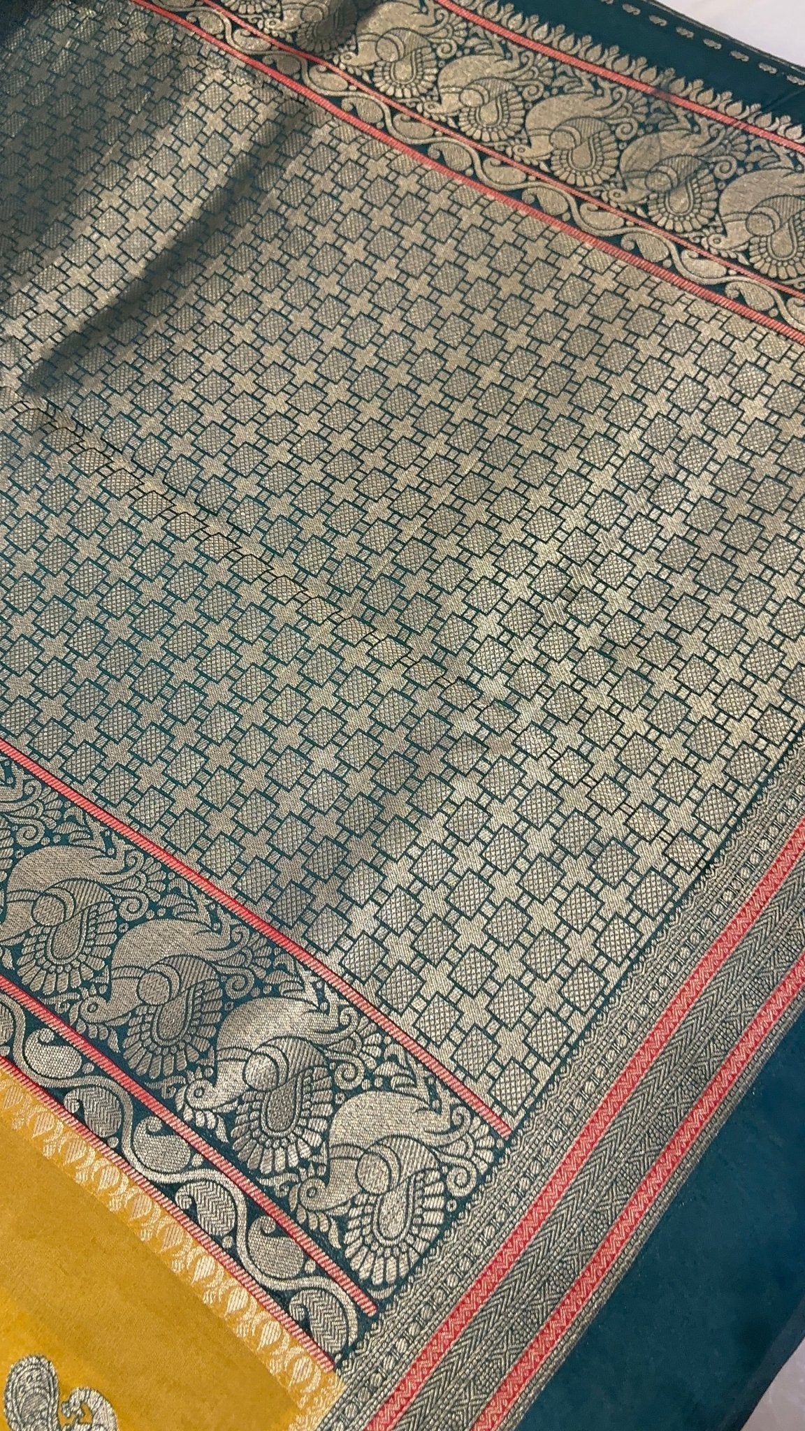 Pure Mix Mysore Silk Saree (Washable) - Kanjeevaram Silk Mandir
