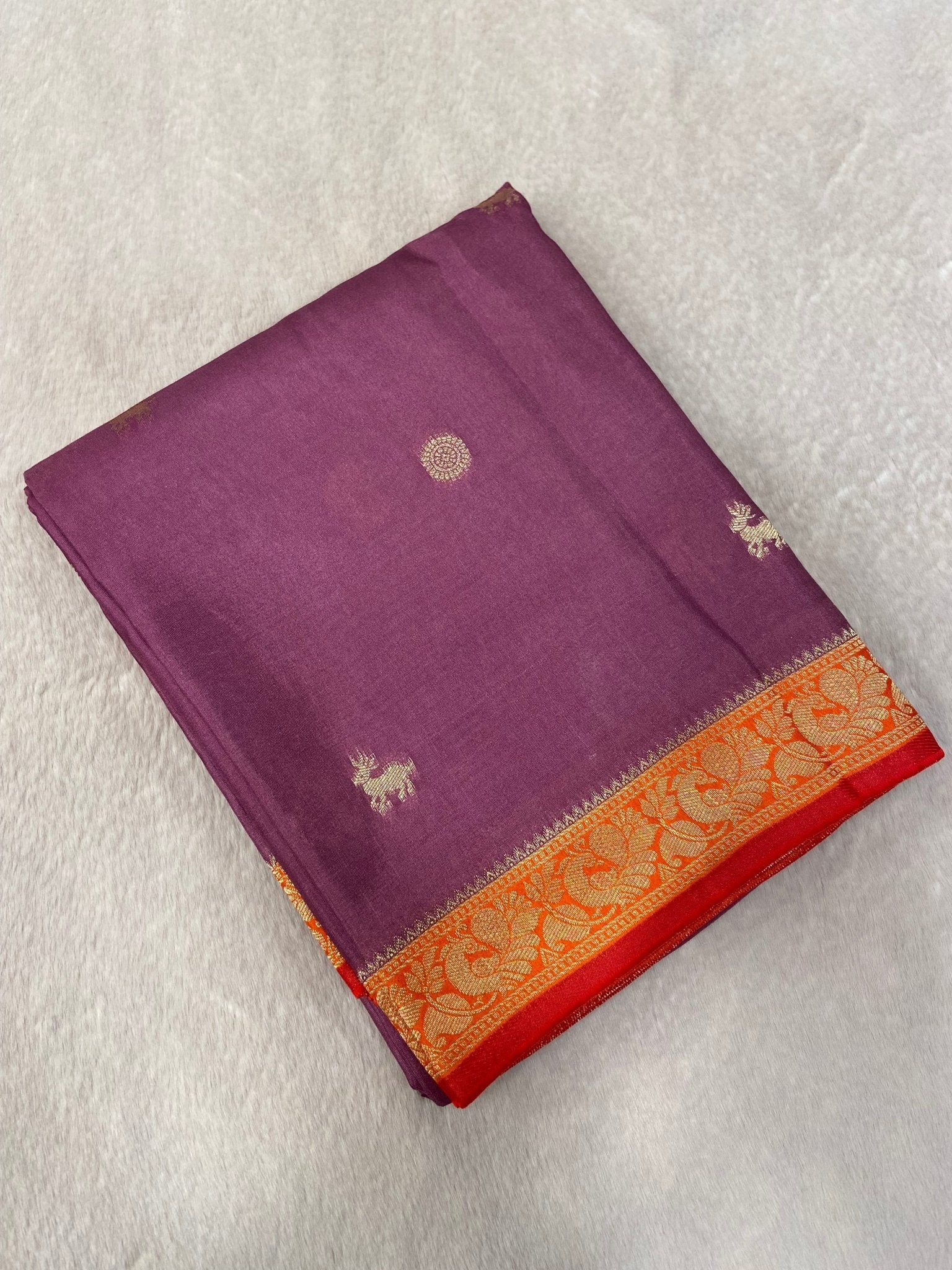 Pure Mix Mysore Silk Saree (Washable) - Kanjeevaram Silk Mandir