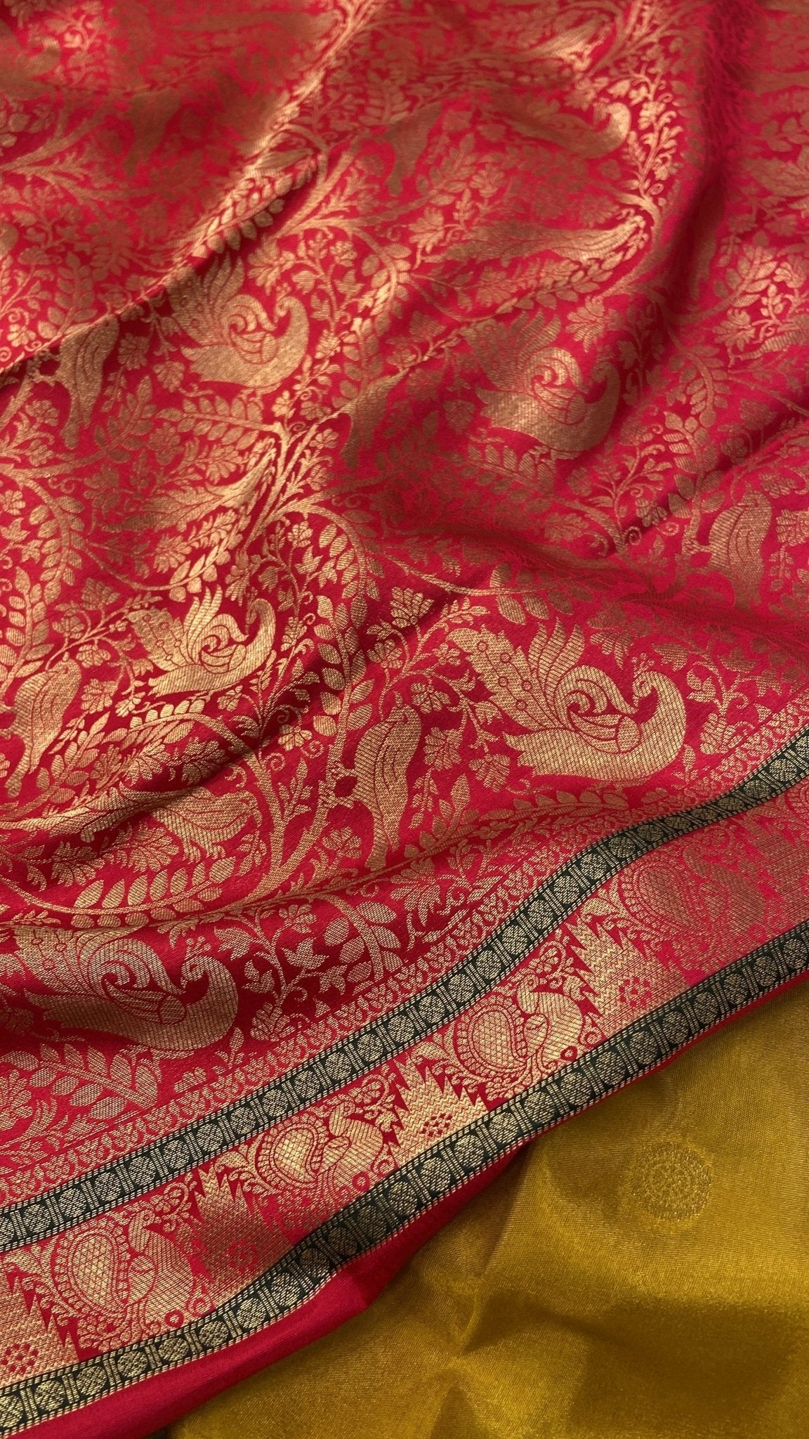 Pure Mix Mysore Silk Saree (Washable) - Kanjeevaram Silk Mandir