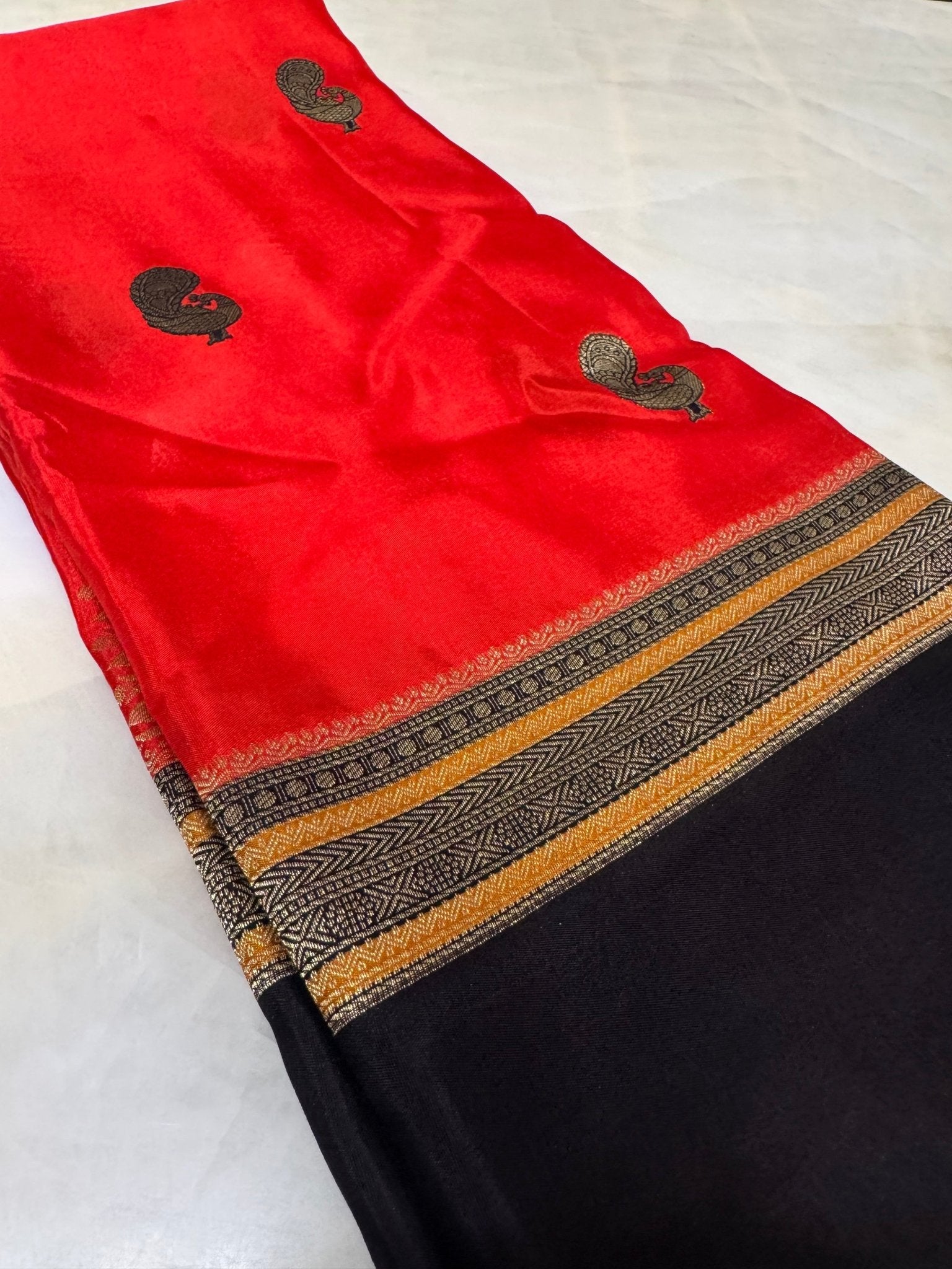 Pure Mix Mysore Silk Saree (Washable) - Kanjeevaram Silk Mandir