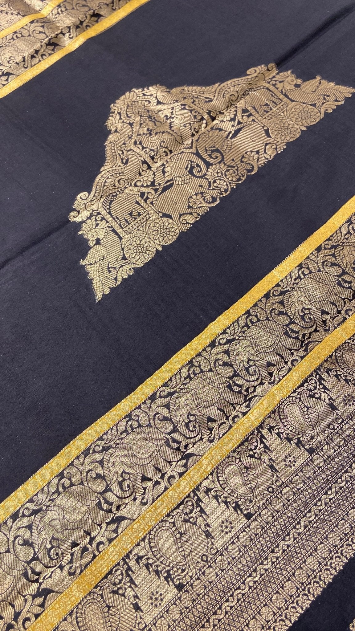 Pure Mix Mysore Silk Saree (Washable) - Kanjeevaram Silk Mandir