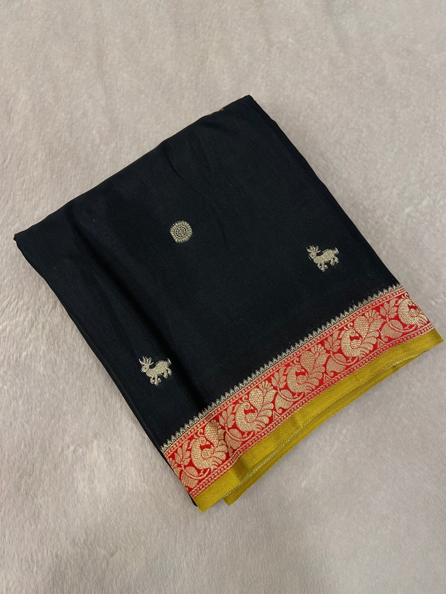 Pure Mix Mysore Silk Saree (Washable) - Kanjeevaram Silk Mandir