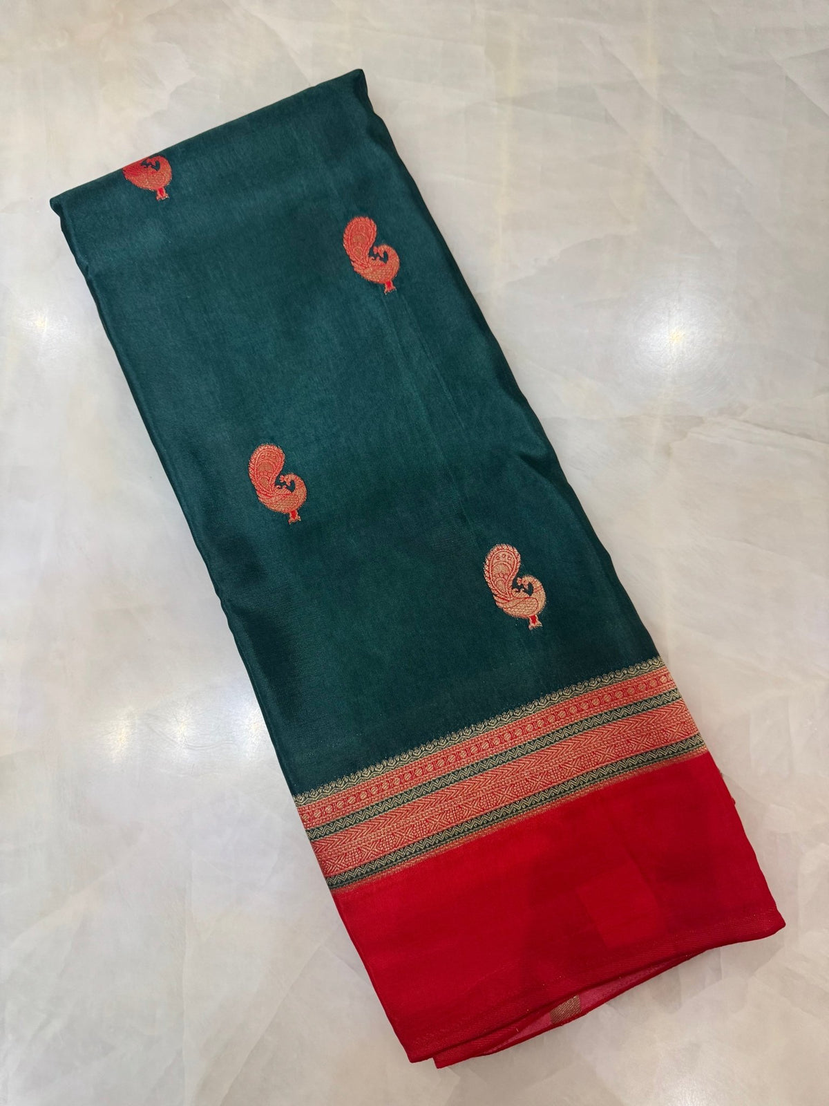 Pure Mix Mysore Silk Saree (Washable) - Kanjeevaram Silk Mandir