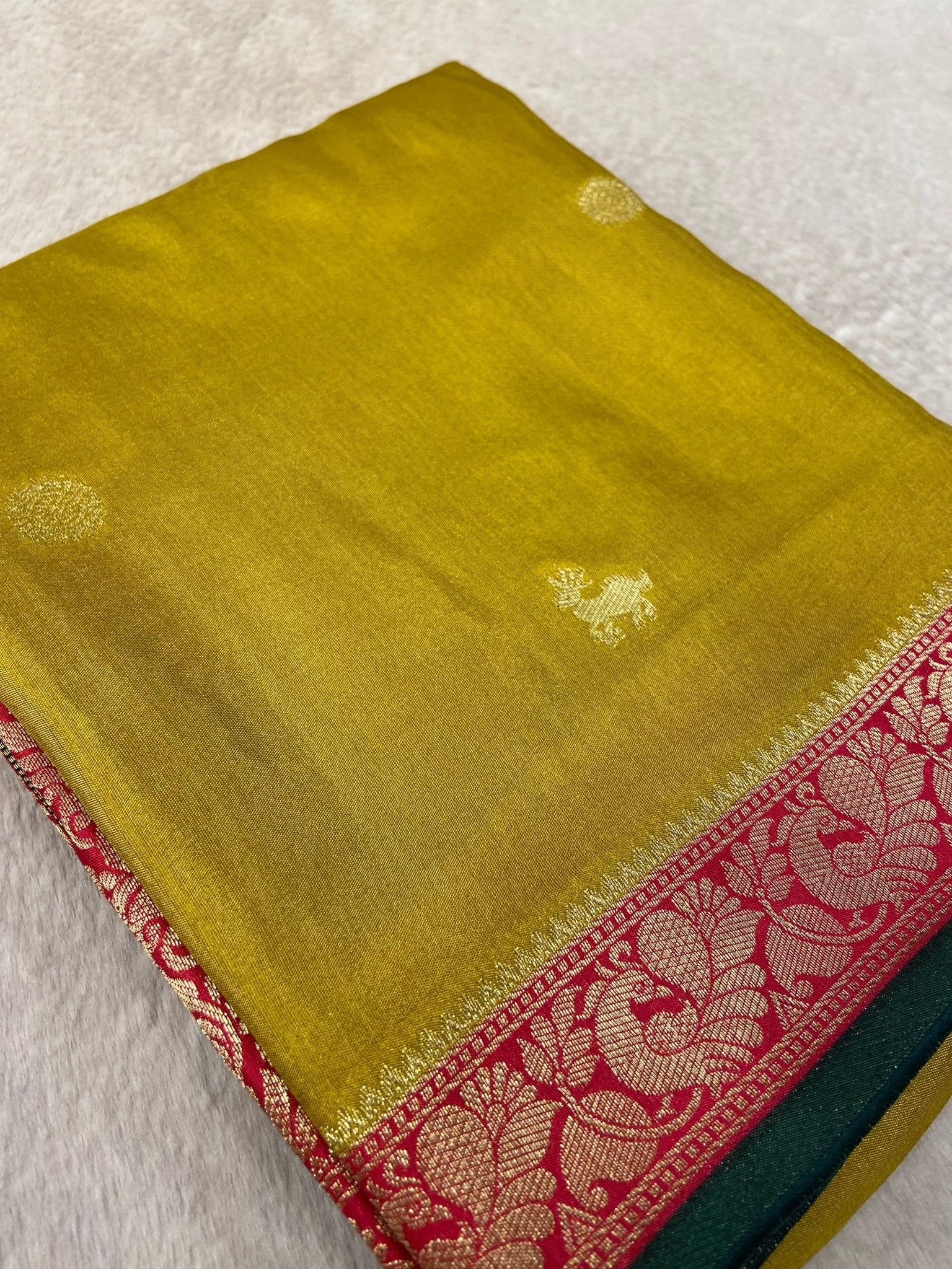 Pure Mix Mysore Silk Saree (Washable) - Kanjeevaram Silk Mandir