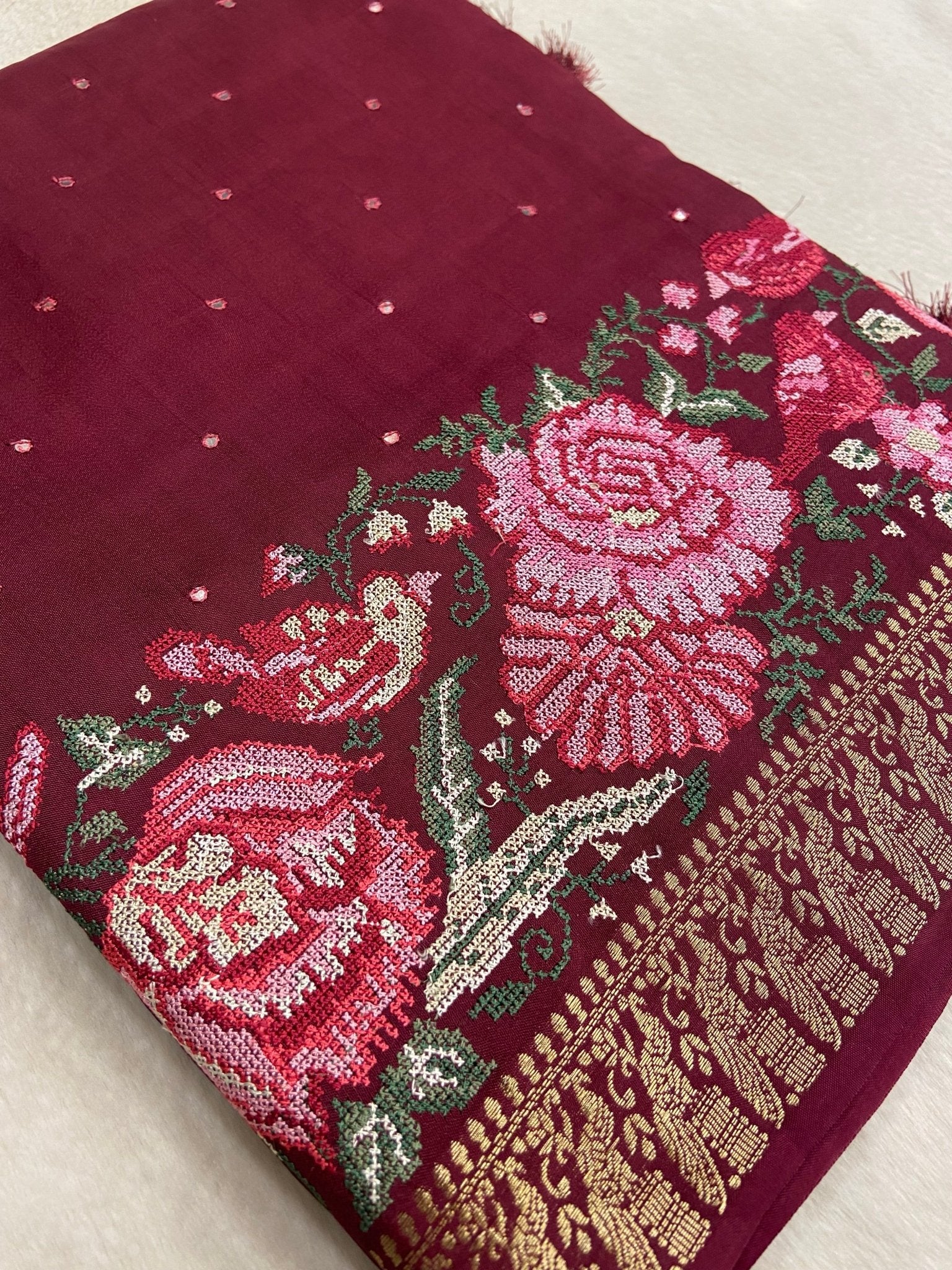 Pure Mix Mysore Silke Saree - Kanjeevaram Silk Mandir