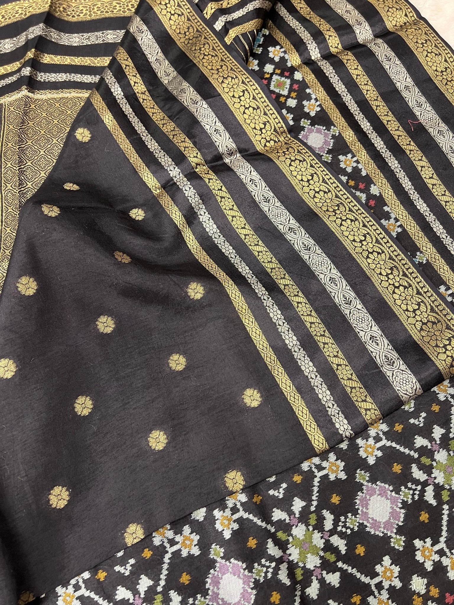 Pure Mix Pochampally Silk Saree - Kanjeevaram Silk Mandir