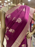 Pure Soft Manipuri Kota With Satin Border Saree - Kanjeevaram Silk Mandir